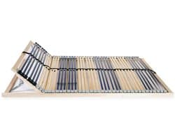 Tweepersoonsbed | Dubbelbed | Volwassenenbed | Lattenbodem met 42 latten 7 zones 140x200 cm