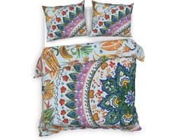 Heckett & Lane dekbedovertrek Hailey (Grey)-200x200/220 cm