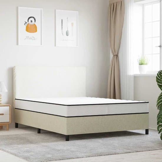 vidaXL Tweepersoons Bed - Binnenveringmatras - Binnenveringmatras middelhard 140x200 cm - Matras 140x200 - Slaapcomfort - Zachte Matras