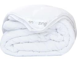 Snoozing Swiss Dreams - Synthetisch - 4-seizoenen dekbed - Lits-jumeaux - 240x200 cm - Wit