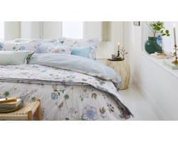 Pip Studio Flores Bailando Dekbedovertrek - Tweepersoons - 200x200/220 cm - Gebroken wit