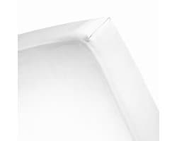 Cinderella Molton Hoeslaken - Matrasbeschermer voor Topper - 180x200 cm - tot 25 cm  - Wit