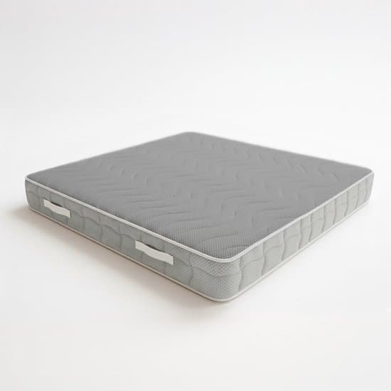 The White Stone Matras 140x190 cm van Memory Foam | Hoogte 18 cm | Orthopedisch Matras met 9 Zones, Hypoallergeen | Anti-Huisstofmijt en Antibacteriële Hoes