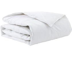 vidaXL - Winter - Duvet - Wit - 140 - x - 200 - cm - Veer