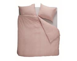 Beddinghouse Frost dekbedovertrek - Tweepersoons - 200x200/220 - Zacht Roze