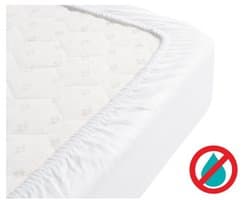 Molton hoeslaken waterdicht Luxe - 140x200