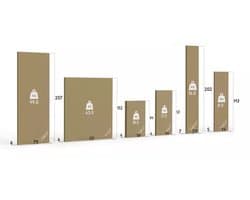 BMS MAX 3 Loft Bed - 120x200 - Jeugd - Wit - BMS