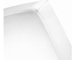 Cinderella Hoeslaken - Topper - Flanel - 2 Persoons - 180x200/210 cm - tot 15 cm  - Wit