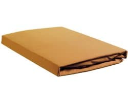 Ambiante Jersey - Hoeslaken - 180x200/210 - Oker