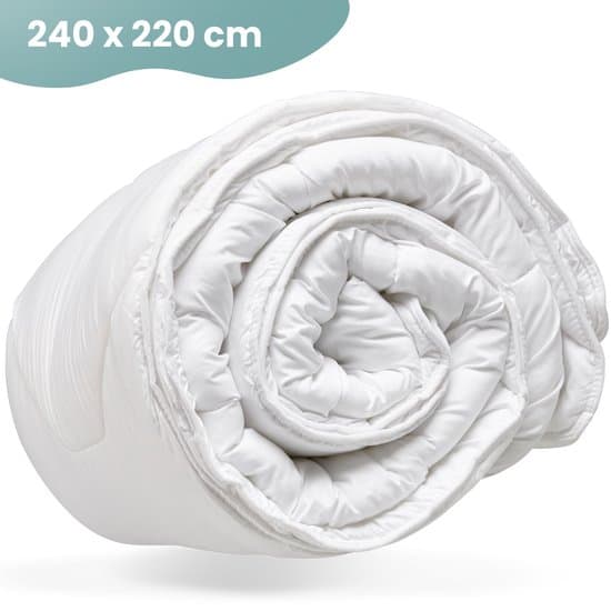 Luxe 4 Seizoenen Dekbed 240 x 220 - Hotel Kwaliteit - Anti Allergie - Zomerdekbed & Winterdekbed
