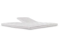 Splittopdekmatras Eco Suberbe Biologische Natuurlatex - 160x200 - 11 cm dik - Anti-Allergie - Afritsbare en wasbare hoes