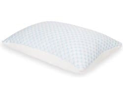 Hoofdkussen - Pillow - Afstelbaar - Memory Foam - 100% versnipperd traagschuim - 70 x 50 cm (lxb) - Geschikt voor rug- zij- en buikslapers - Navulbaar vergelijkbaar als hoofdkussens voor nekklachten – VI Online Products