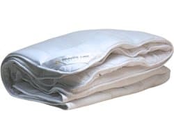 Dekbed-Discounter - Orange Line Dekbed 240 x 200 cm - Alle seizoenen - Wasbaar op 60 graden - Anti-allergisch - Wit