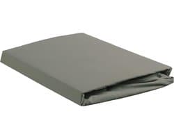 Ambiante - Bamboe-Katoen - Boxspring Hoeslaken - 160x200 cm - Groen