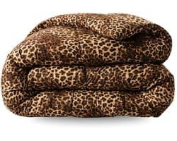 Zelesta Comfort Design Jaguar Skin 240x200cm - Dekbed zonder overtrek - 30 dagen proefslapen - Wasbaar hoesloos dekbed - Bedrukt dekbed - Dekbed met print - All Year Winterdekbed & Zomerdekbed