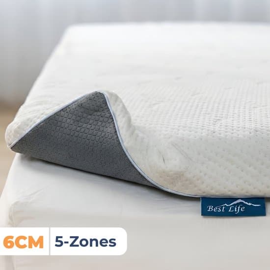Best Life Matras Topper 140x200 - Topdekmatras - Tencel - Topmatras 6 CM