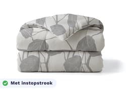 Zelesta Pure Design Spring Buds 240x200 - Katoenen dekbed zonder overtrek - Met instopstrook - Wasbaar dekbed - Hoesloos dekbed - 2 in 1 Dekbed met vaste overtrek