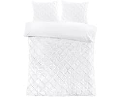 Papillon Ottowa - dekbedovertrek - lits-jumeaux - 240 x 200/220 - Wit