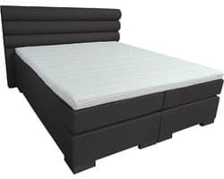 Slaaploods.nl Romance - Boxspring inclusief matras - 140x200 cm - Zwart