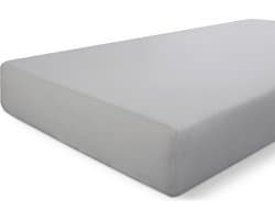 Walra Hoeslaken Crispy Cotton - 180x200 - 100% Katoen - Grijs