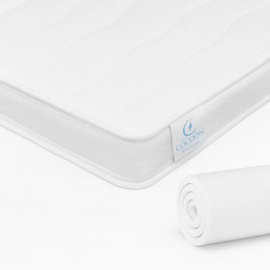 Topmatras 3D - PREMIUM VENTILEREND - 160x200 - 11CM - HR Koudschuim - Stevig - Bamboo Hybrid - Topdekmatras - Afritsbaar Wasbaar Tijk - Orthopedisch - Anti-allergisch - Anti Bacterieel - CertiPUR® en Okoetex gecertificeerd