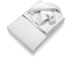 Thuys – Molton 180 x 200 – Hoeslaken 180 x 200 – Dekbedovertrek – 180cm x 200cm x 1cm – Wit