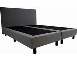 Boxspring Basic - 180x200 - Boxspring - Hotel boxspring - Antraciet harde box - steviger ligcomfort