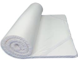 Nasa Traagschuim Oplegmatras Hotel - 140x200 - 3 cm dik - Anti-Allergie - Afritsbare en wasbare hoes