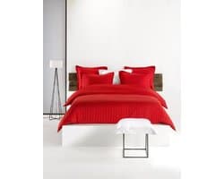 De Witte Lietaer Dekbedovertrek Katoen Satijn Zygo - Tweepersoons - 200 x 220 cm - Ivoor