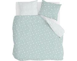 Walra Dekbedovertrek Little Daisies - 200x220 - 100% Katoen (BCI) - Mint