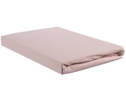 Beddinghouse Jersey - Splittopper Hoeslaken - 180x200/220 - Zacht Roze