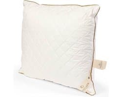 Tesselaer - Medium - Wol - Hoofdkussen - 60x70 cm - Wit