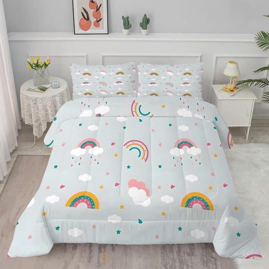 Dekbed 4 seizoenen - Dekbedovertrek - Alle seizoenen - Lichtgewicht microvezel - 240 x 260 cm - Grijs