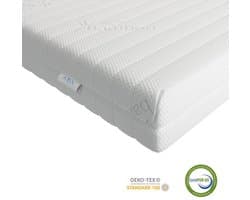 Koudschuim matras 160x200 - orthopedisch matras - hardheid gemiddeld - comfortabel matras - ademend - 20 cm dik - Tweepersoonsmatrassen 160x200 - Hotel kwaliteit