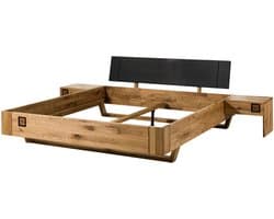 MASSIVMOEBEL24.DE bed KITZBÜHEL #152 natuur 140 x 200 cm