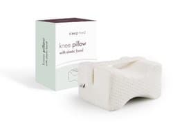 Ergonomisch Kniekussen- en Beenkussen met Band – Zijslapers - Comfortabel Slaapkussen voor een Betere Nachtrust