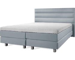 Boxspring Luxe 160x200 Horizon Ijsblauw