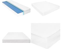 vidaXL Matras 18 cm visco-traagschuim 180x200 cm - Matras - Matrassen - Bedmatras - Bedmatrassen