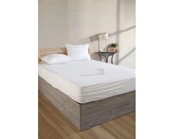 Matrasbeschermers - Waterdicht Matrasbeschermer - 180x200 cm - Wit - Katoen - Molton - Matrasbeschermer - Fitted - Hoeslakenbadstof Rondom Elastiek - Waterdichte Matras Beschermer - Incontinentie - De Linde Home
