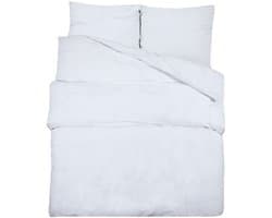 Dekbedovertrekset | Beddengoed 200x220 cm katoen wit