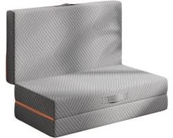 Benelux Select Vouwmatras – Opvouwbaar Matras – Logeerbed – Zetelbed – Gel Memory Foam – Anti-slip Onderkant - 140 x 200 x 15 cm