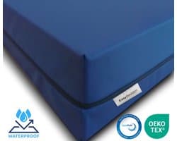 Easy Bedden® Zorgmatras Matras - Incontinentie - Waterdicht - Medium Koudschuim HR45 - 140x200 - circa 16 cm - Anti Bacterieel - CertiPUR® en Oekotex gecertificeerd - 100 % Veilig
