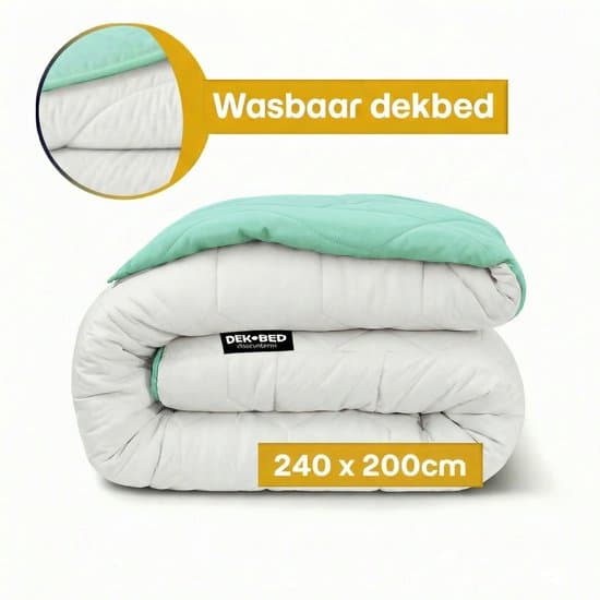Dekbed-Discounter - EazySleep Dekbed Zonder Overtrek 240 x 200 cm - Wasbaar dekbed - Wasbaar op 40 graden - All season dekbed - Cool Touch Technology