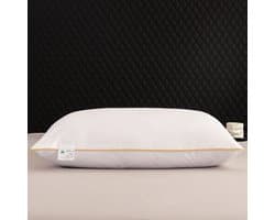 2 STUKS - Syndonfill ®- Kapok - Hoofdkussen - Stevig Hoofdkussen - Navulbaar- 60-70Crème