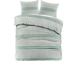 Day Dream Davos - Dekbedovertrek - Lits-jumeaux - 240 x 200/220 - Lichtgroen