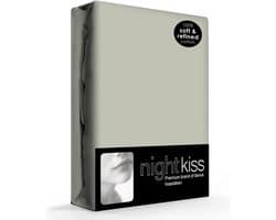 Damai Hoeslaken Grijs (Katoen)-160 x 200 cm