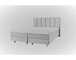 Boxspring Luxe 140x200 Vertical Wit Lederlook