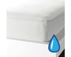 Molton - Waterdicht - 80% Katoen - 140x200 + 30 cm hoek - Wit