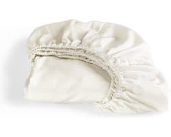 Cinderella - Sundays - Hoeslaken - tot 35 cm matrashoogte - 100% Katoen-Satijn - 180x200 cm - Ivoor