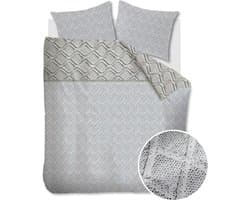 Riviera Maison Warmness dekbedovertrek - Tweepersoons - 200x200/220 - Gebroken wit